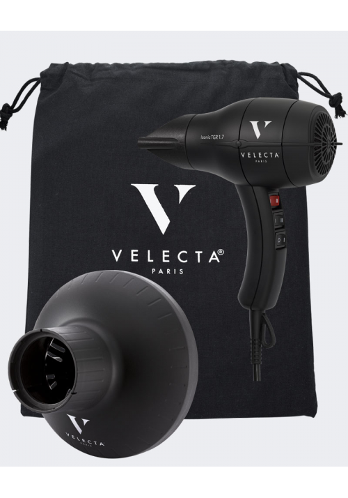 COFFRET PRIVILEGE - Professional quality hairdryer ultra-light and compact - Velecta Paris